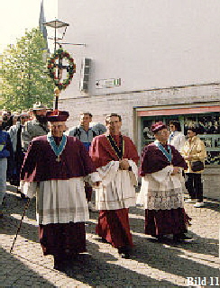 Geistl. Herrn mit Generalvikar Dr. W. Gegenfurtner