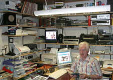 Teil meines Arbeits - und Archivraums Herbert Winkler 