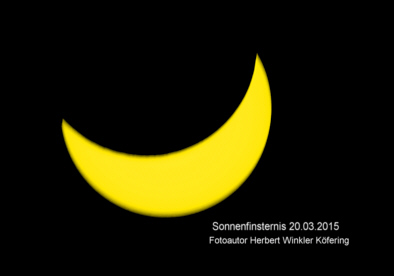 Sonnenfinsternis - Herbert Winkler Fotograf