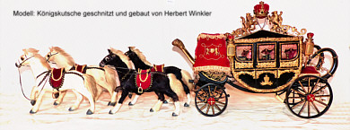 Knigskutschen mit Vierer Gespannt Herbert Winkler 