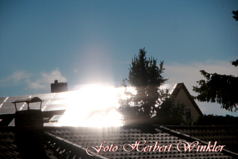Reflexion der Solardcher- Herbert Winkler