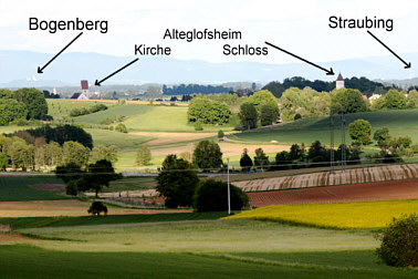 Herbert Winkler  Weitsicht bis in den Bay.Wald -Bogenberg - Straubing