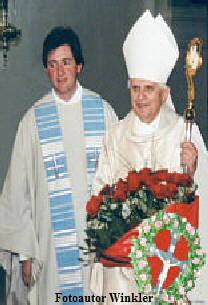 Ehrung nach dem Gottesdienst