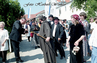 Bettelbrder beim Pfarrer Anton Schober