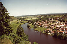 Blick nach Burglengenfeld